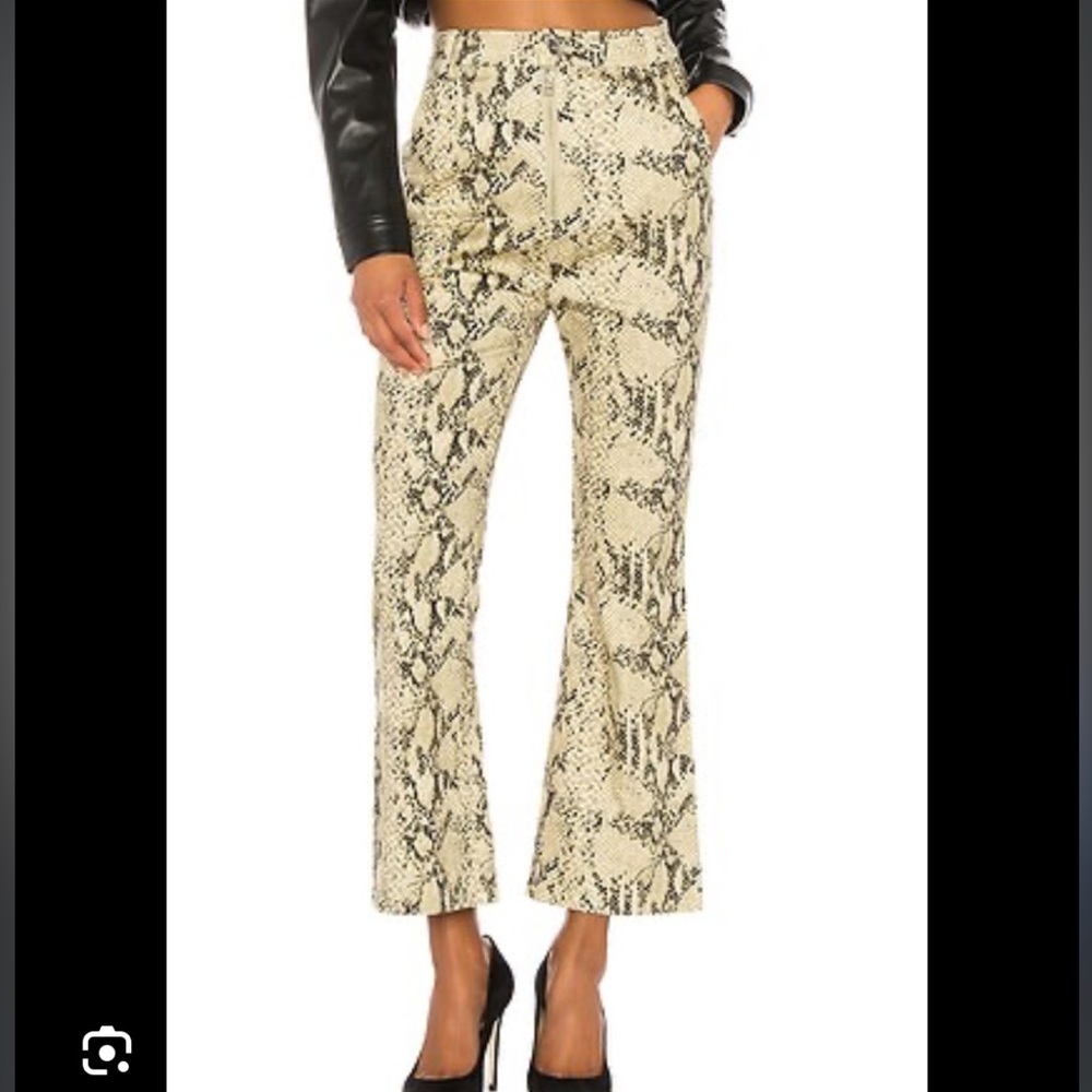 Capulet Graham Flared Jeans in Snake Print